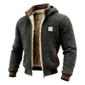 Vaffeljakke med sherpafor DONACCI