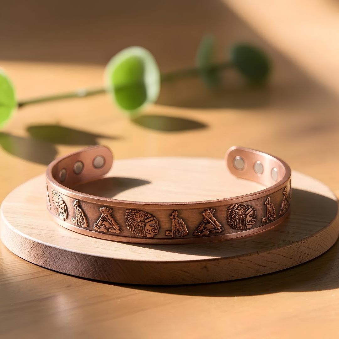 Grotte-kobberarmbånd – Nordlys Copenhagen