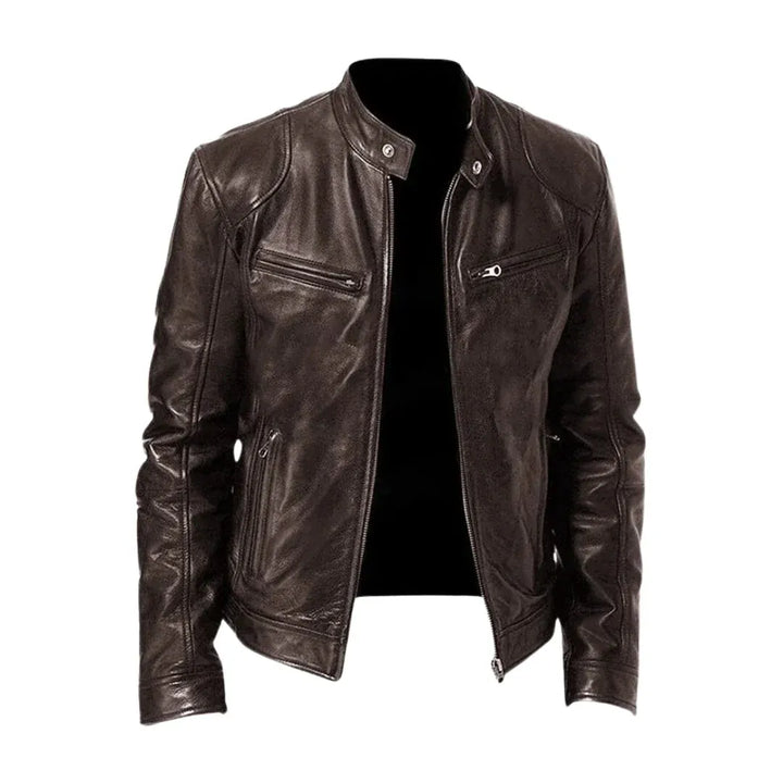 Veste en cuir DONACCI