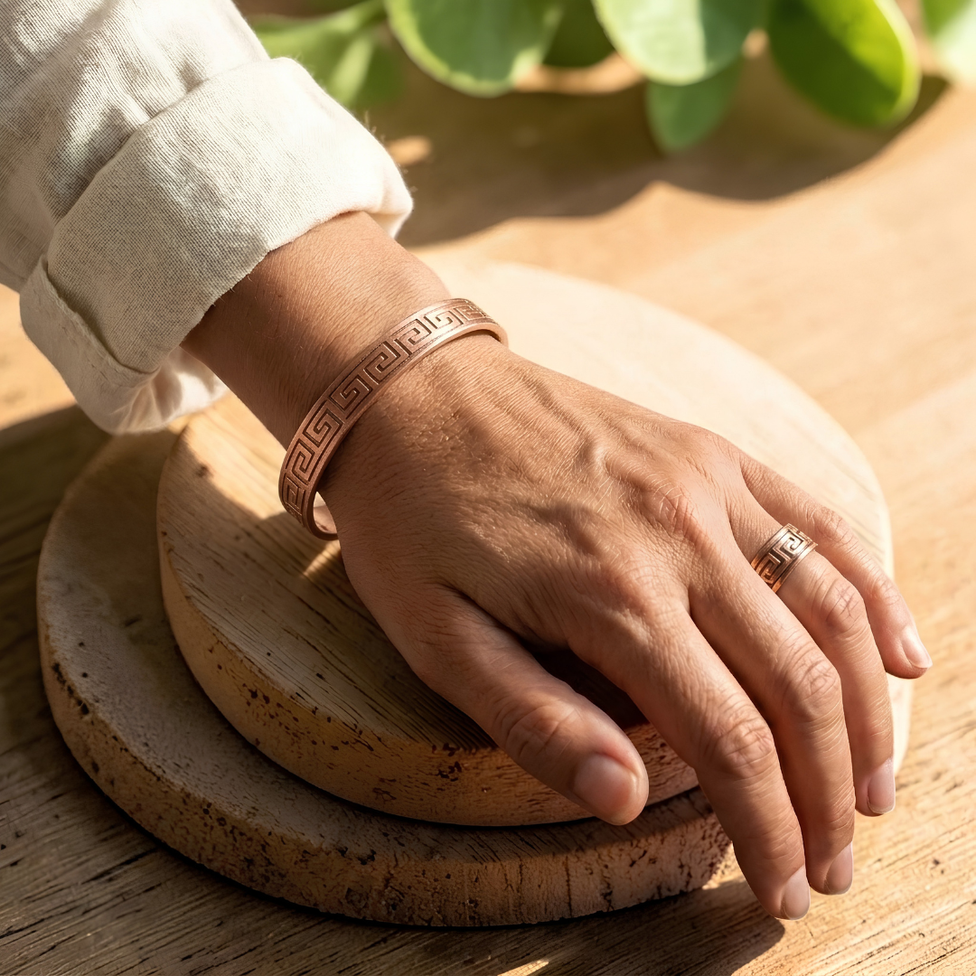 Farao-ring i kobber – Nordlys Copenhagen
