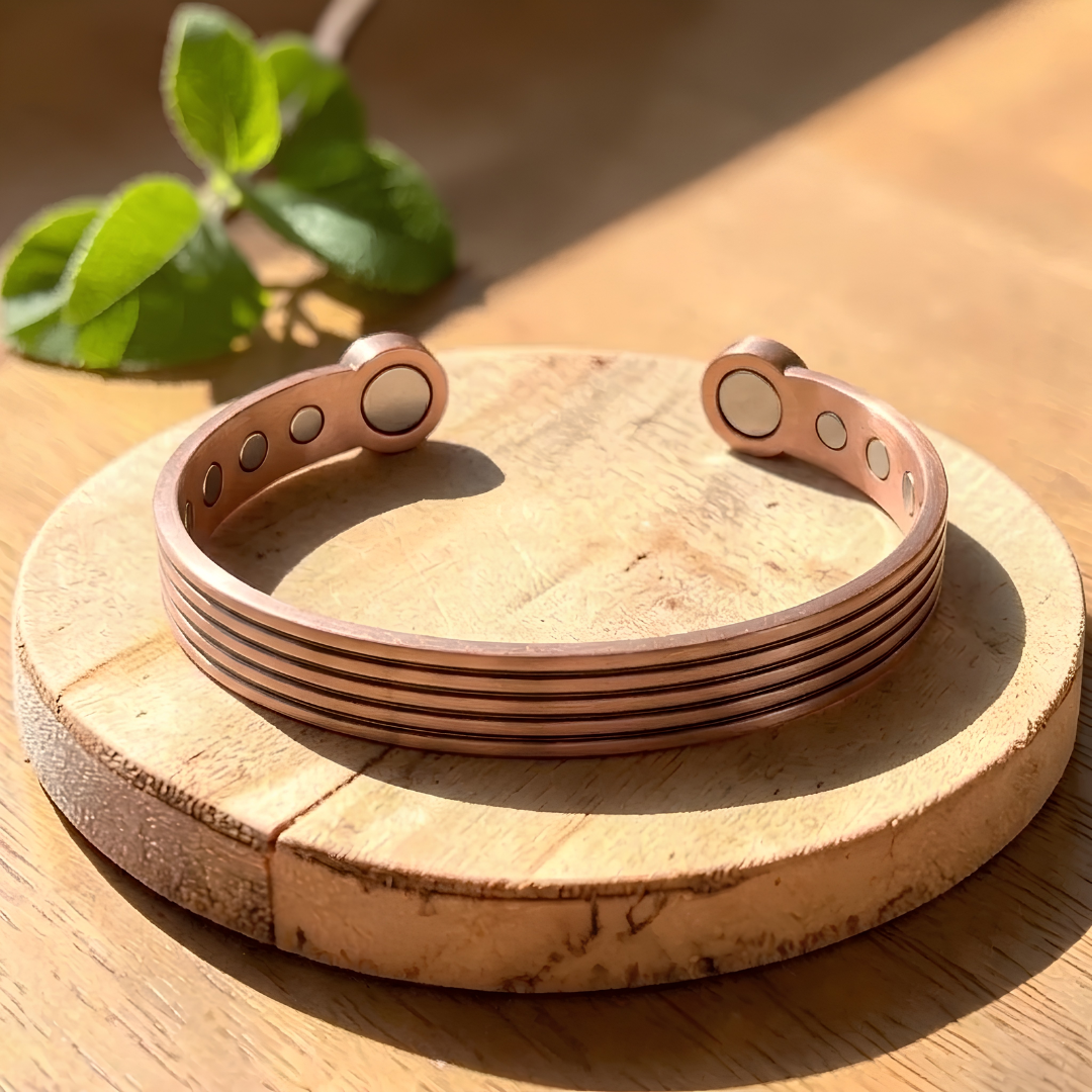 Bracelet en cuivre sauge – Aveloire Paris