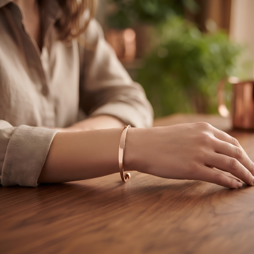 Bracelet en cuivre léger petit – Aveloire Paris