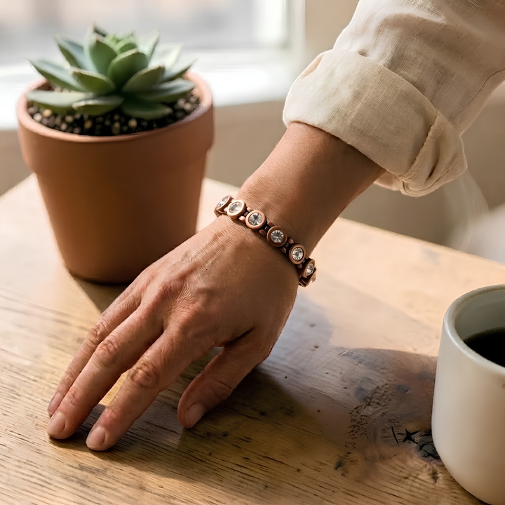 Bracelet en cuivre grand Ember – Aveloire Paris