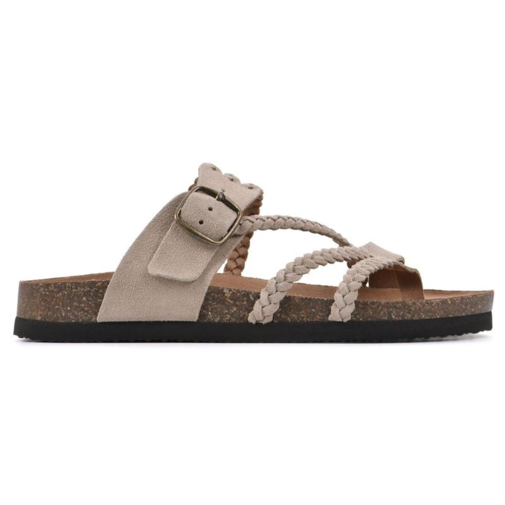 Hayleigh | Sandaler i flettet kork
