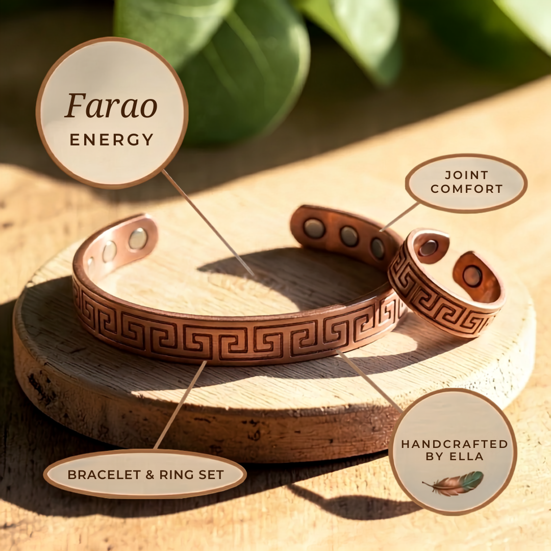Farao-sæt i kobber – Nordlys Copenhagen