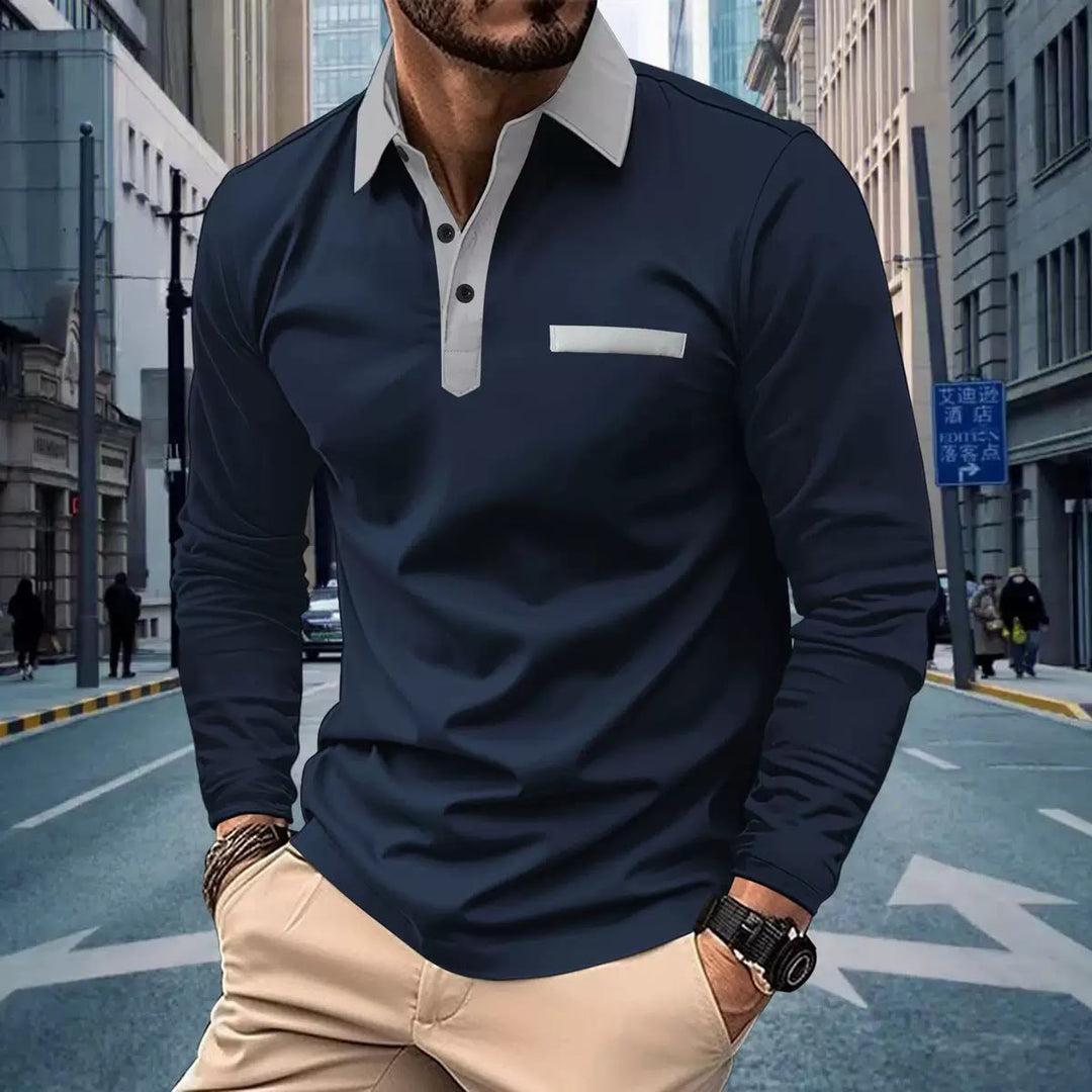 Weston | Polo med kontrastkrave