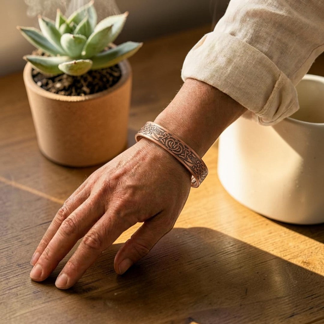 Bracelet en cuivre Tulipa – Aveloire Paris