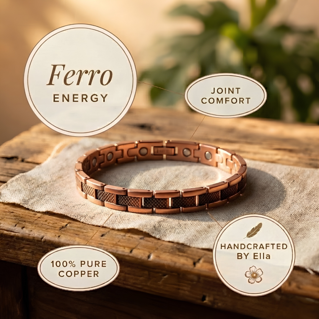 Ferro-kobberarmbånd – Nordlys Copenhagen