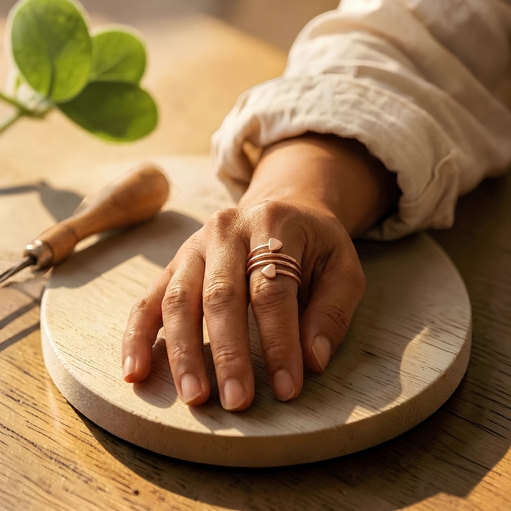 Rosa kobberring – Nordlys Copenhagen