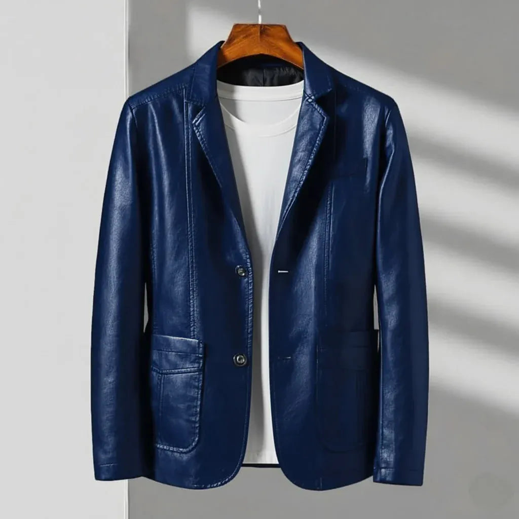 Blazer en cuir DONACCI