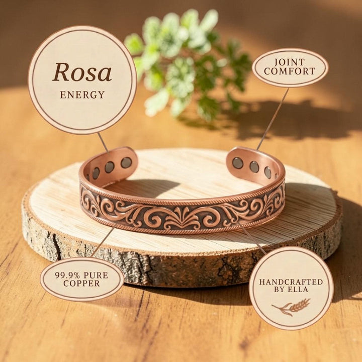 Rosa kobberarmbånd – Nordlys Copenhagen