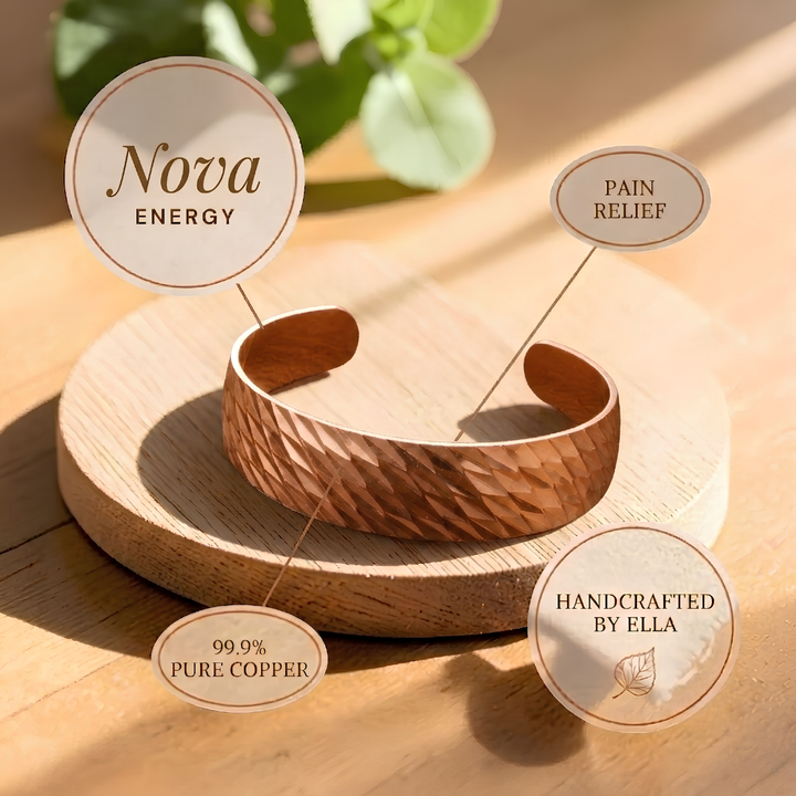 Nova kobberarmbånd – Nordlys Copenhagen
