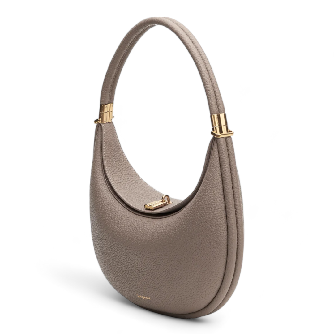Anastasia – elegant halvmåneformet håndtaske