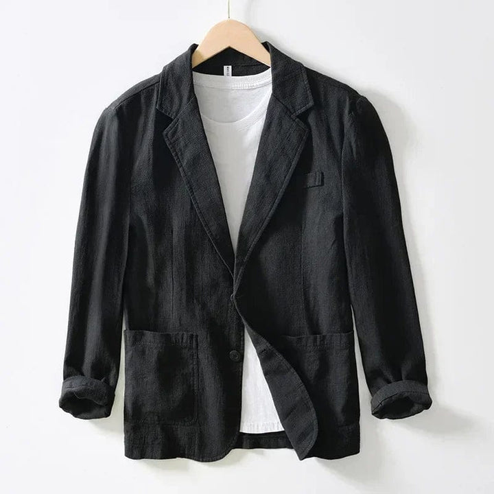 Blazer i hør DONACCI