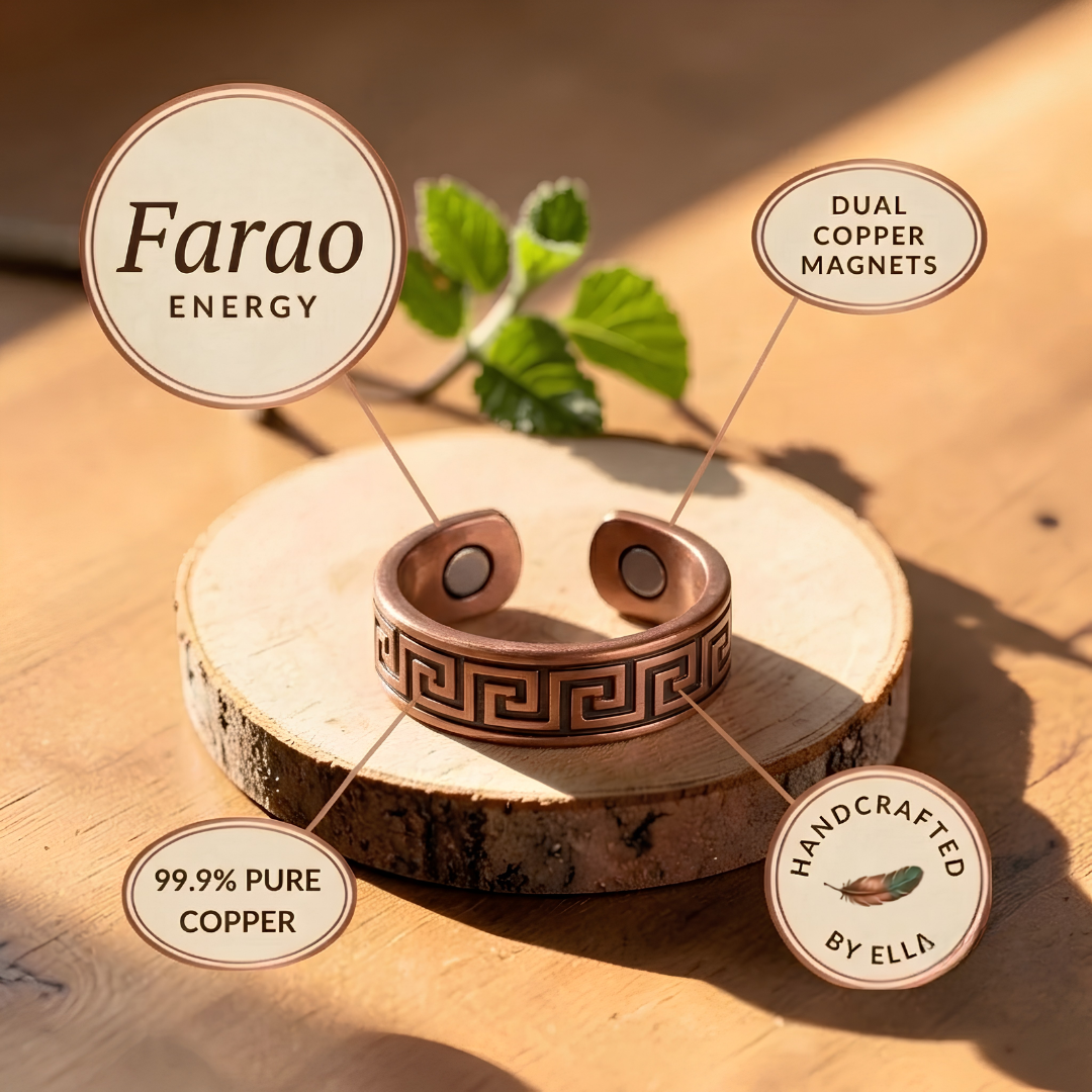 Farao-ring i kobber – Nordlys Copenhagen