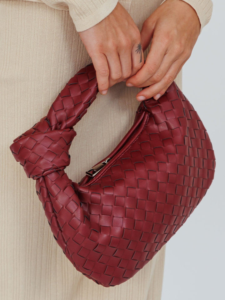 Souci – flettet mini-håndtaske