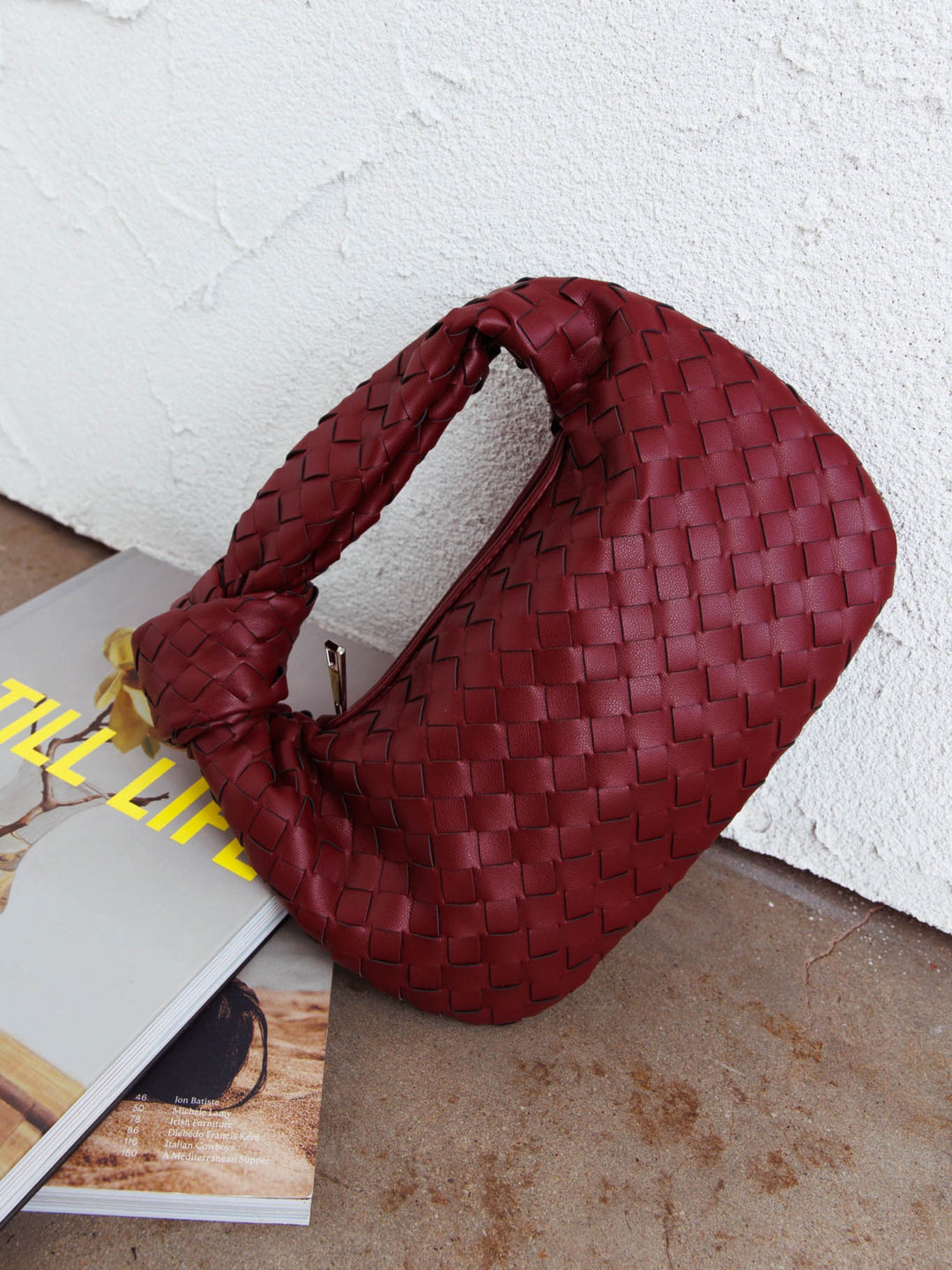 Souci – flettet mini-håndtaske