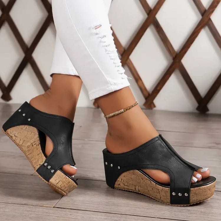 Melissa | Sandaler med kilehæl og svangstøtte