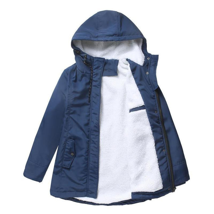 Maeve – Fleeceforet parka med hætte