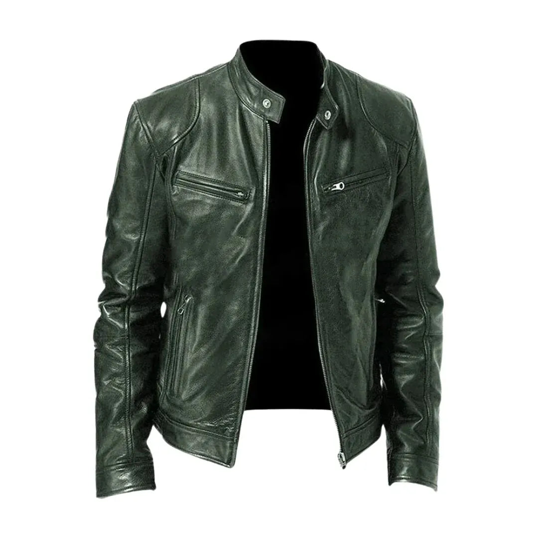 Veste en cuir DONACCI
