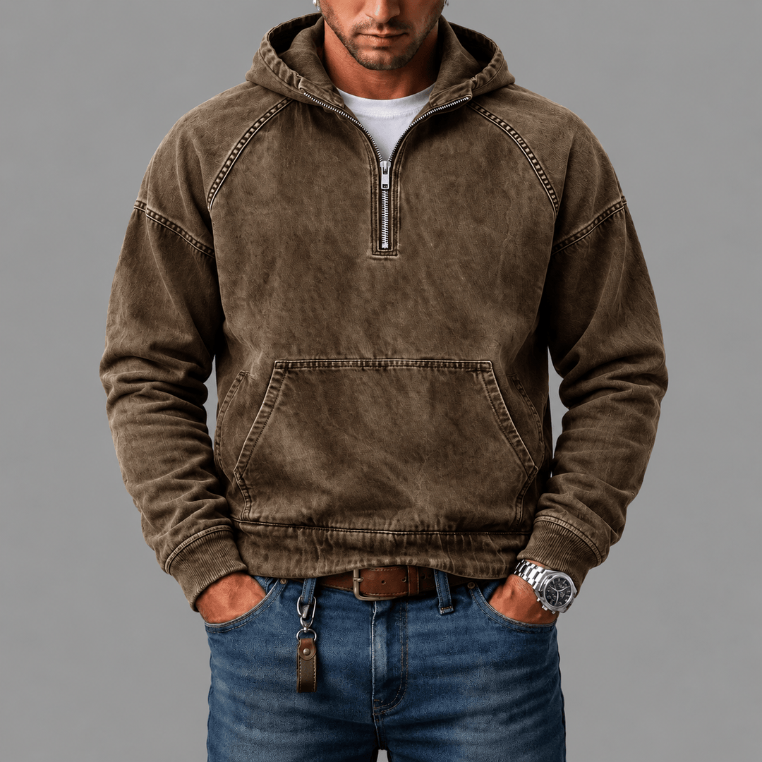 DONACCI Anorak en Denim Lavé