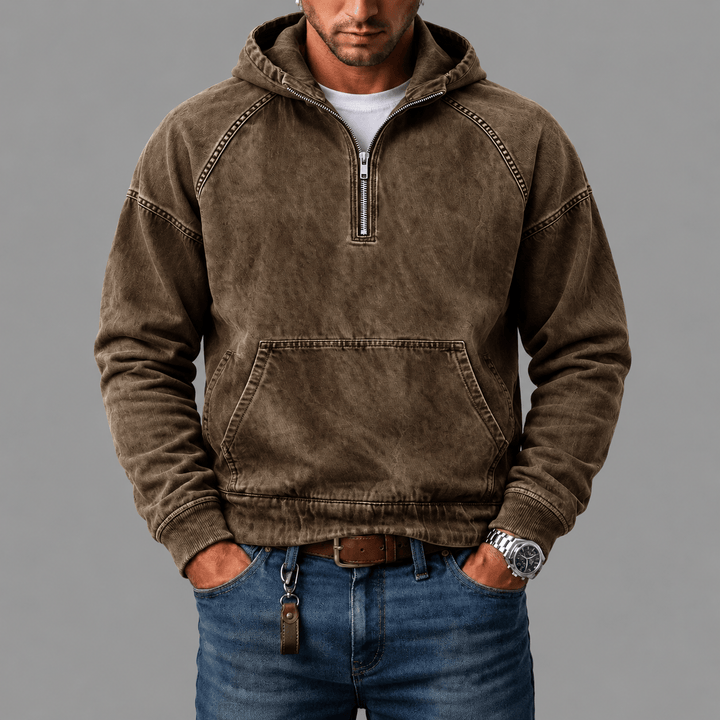DONACCI Anorak en Denim Lavé