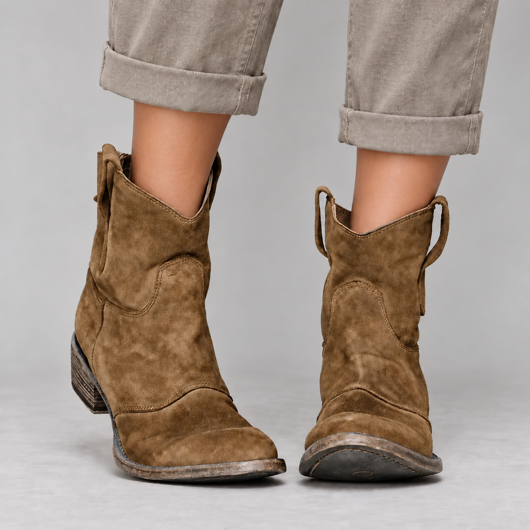 Charlotte | Bottines en Suède Confort