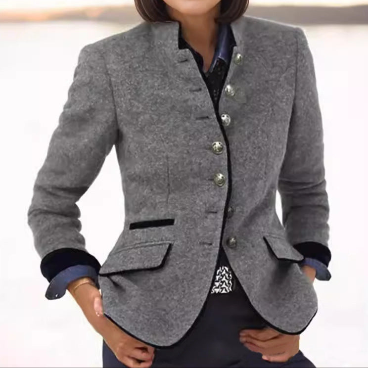 Margaret – Klassisk blazer i uldblanding