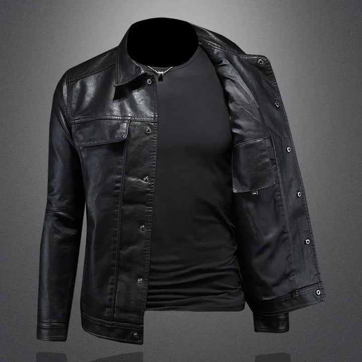 Herre Biker Stil Jakke