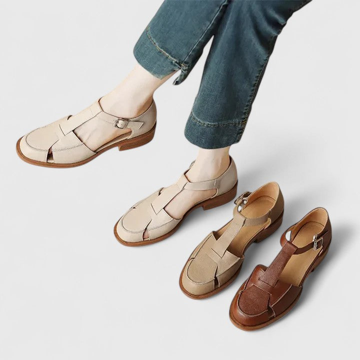 DELACROIX | Lukkede sandaler med rem Manon