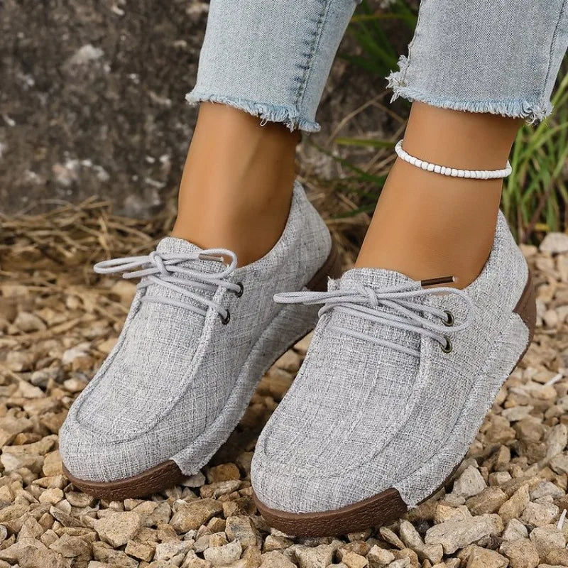 Daisy | Outdoor-sneakers med plateausål