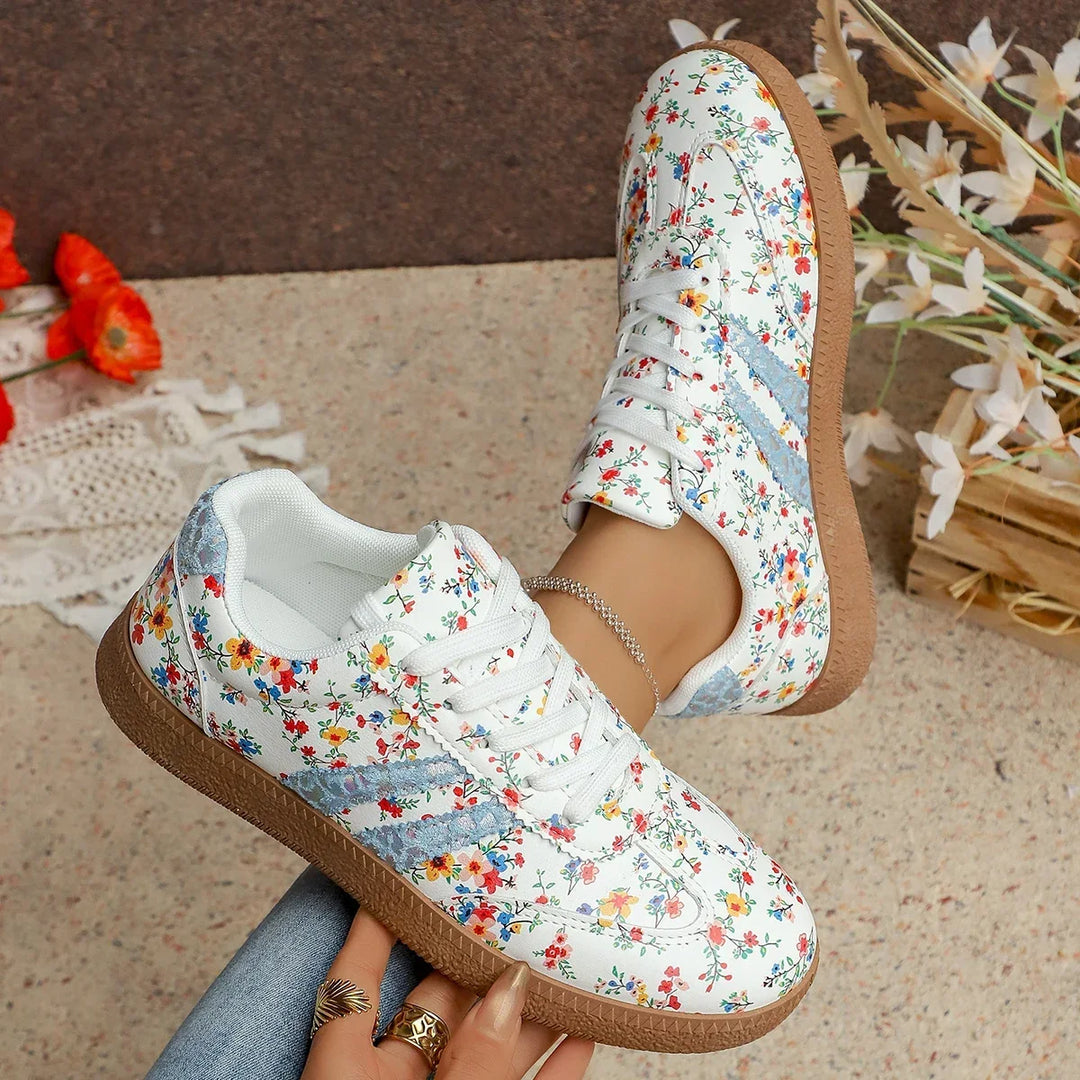 Evie | Chaussures légères et respirantes à motif floral