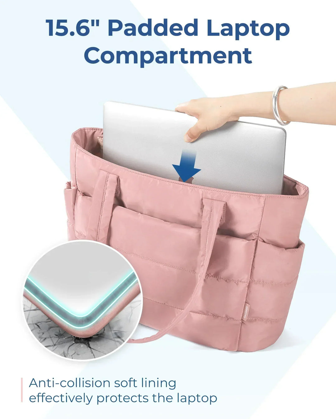 Ava Puffy – shoppertaske