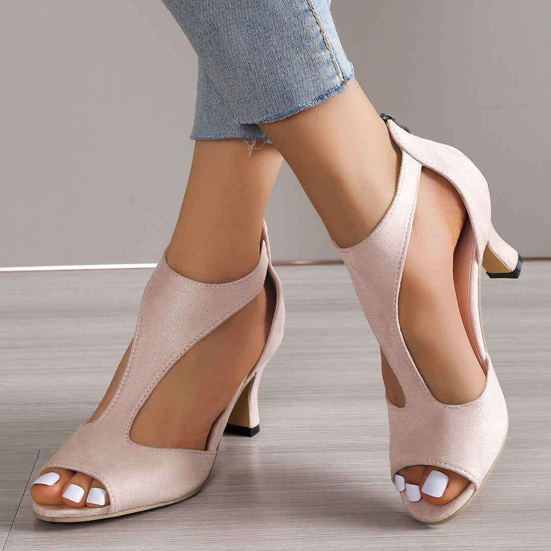 Amy™ | Sandal med hæl