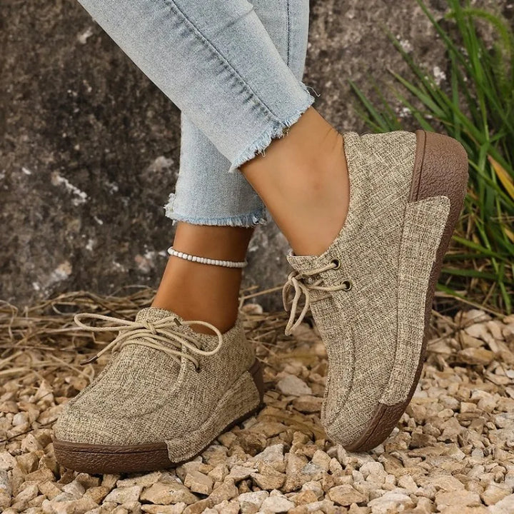 Daisy | Outdoor-sneakers med plateausål