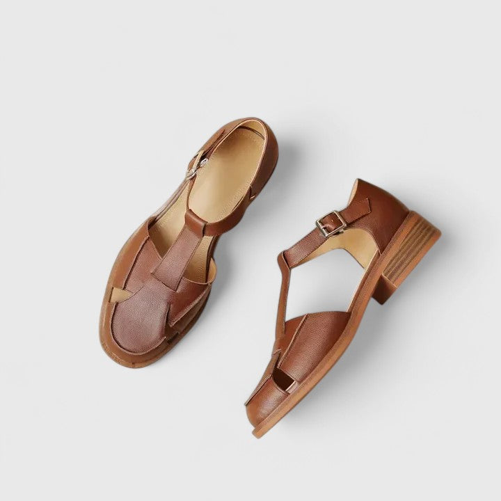 DELACROIX | Lukkede sandaler med rem Manon