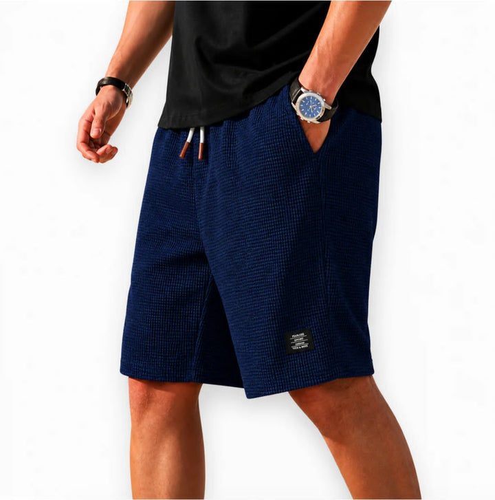 Mason | Bermudashorts i vaffelstruktur