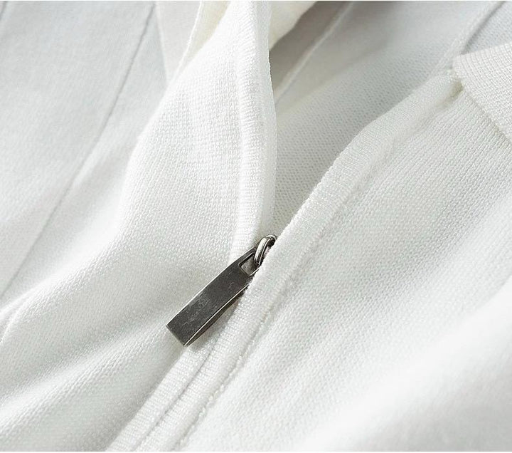 Clark | Polo-Shirt à Zip Strick