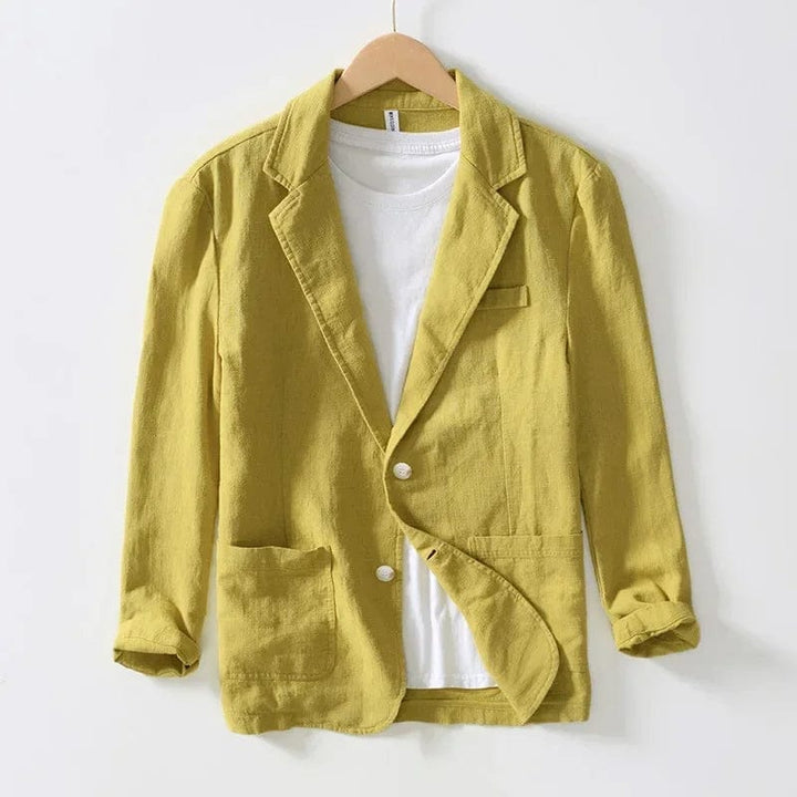 Blazer i hør DONACCI
