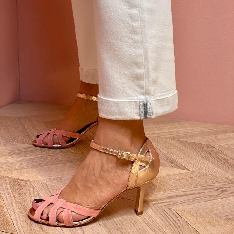 Vita™ - Elegante peep-toe-pumps