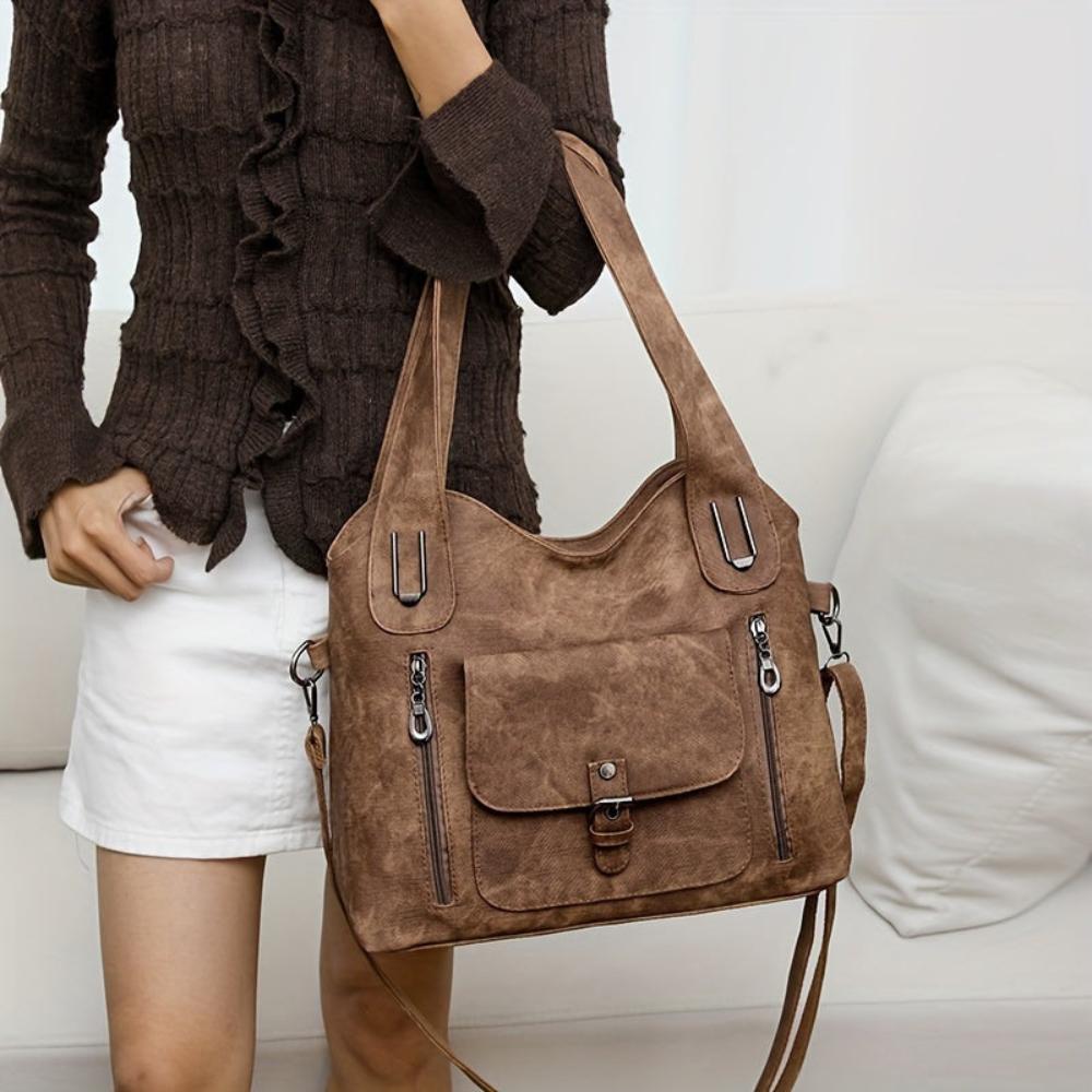 Franka – Vintage skuldertaske