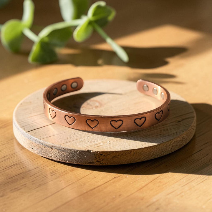 Kobberarmbånd Hearth – Nordlys Copenhagen