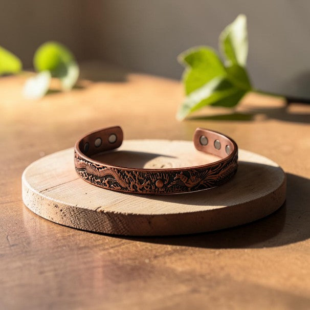 Loam kobberarmbånd – Nordlys Copenhagen