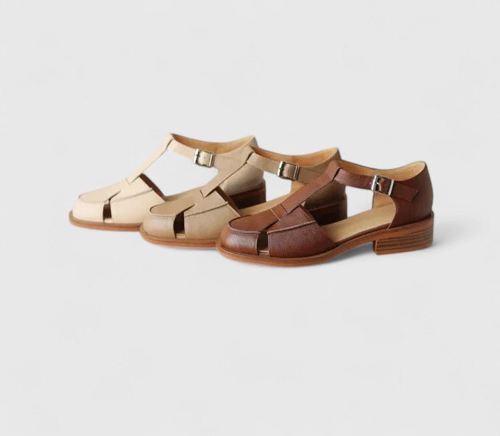 DELACROIX | Lukkede sandaler med rem Manon