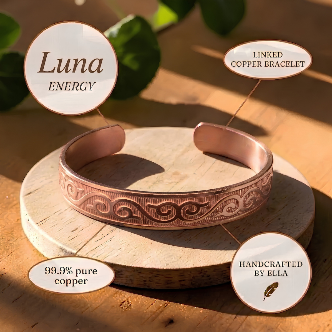 Bracelet en Cuivre Luna – Aveloire Paris
