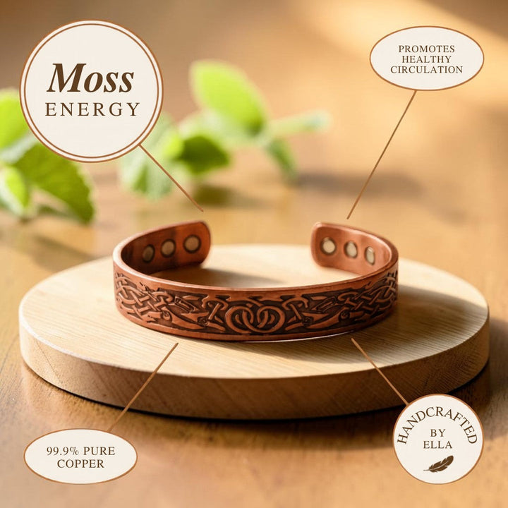 Mousse-kobberarmbånd – Nordlys Copenhagen