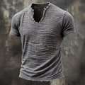 Mason | Vintage T-shirt med V-hals